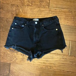 AGoldE Parker Vintage shorts, washed black